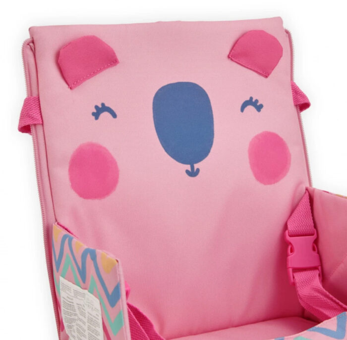 Seggiolino da viaggio portatile TUC TUC con design zigzag multicolore - immagine 5