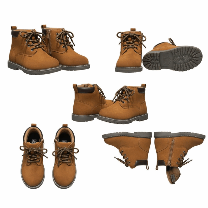 ZZ Lace Up Boots – F-Dark Beige - immagine 6