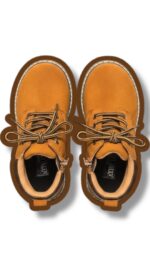 ZZ Lace Up Boots – F-Dark Beige