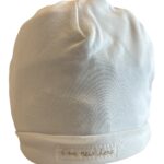 Cappellino neonato bianco iDO Mini in cotone elasticizzato 93% cotone per neonato unisex