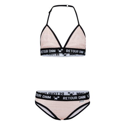 Bikini bambina Retour DNM Delinda rosa vista frontale